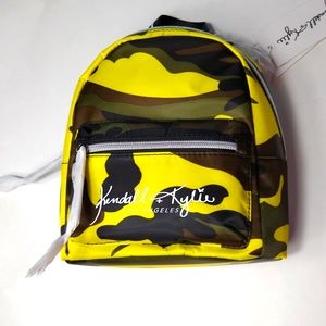 New Kendall + Kylie Mini Camo Backpack